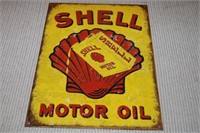 SHELL Motor Oil Repo Sign