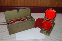 Vintage and Excellent Condition Reflector Set