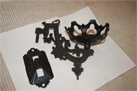 Cast Iron Candle Scounce
