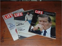 Vintage Life Magazines - 1966,1968,1969