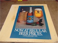 Lowenbrau Bottle Beer Poster - 20 x 26