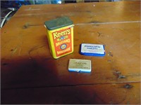 Kens Mustard / Philips Tablets / Gravol Tins