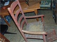Vintage Wheel Chair  - No Wheels