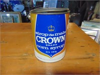Crown Brand Corn Syrop Tin