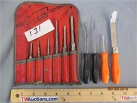 Snap-On Used Punch Set, Picks & More