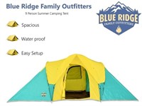 Blue Ridge Family Outfitters 9 person Summer Campi
