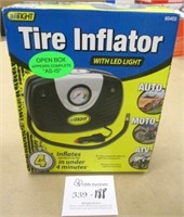 Performance Tool Tire Inflator with LED Light
