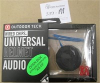 Outdoor Tech Universal Helmet Wired Chips