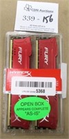 Kingston HyperX FURY 16GB Kit 2x8GB DDR3 Red