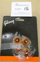 4-Pack Gibson Gear Top Hat Knobs ~ Amber