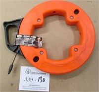 Electrical Fish Tape Reel 25' Pull Wire