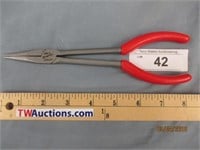 New Snap-On Mini Stork Pliers 8 1/4" L