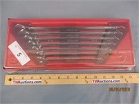 New Snap-On 7 pc Long Handle Combo Wrench Set 12pt