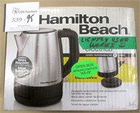 Hamilton Beach 1L Stainless Steel Electric Kettle