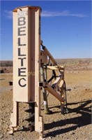 Belltec Post Hole Digger w/(3) Bits - 2", (2) 10",