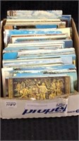 Box of Approx. 500 Chrome Postcards