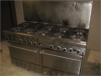 10 Burner Stove with Two Ovens