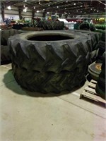Goodyear 20.8R42 tractor tires  x 2