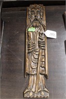 Heavily Carved Ancient Japanese Man