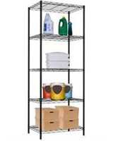 5 TIER WIRE SHELVING (NOT ASSEMBLED/IN BOX)