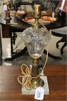 Oil Lamp Converted Electric
