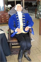 Life-size George Washington Mannequin