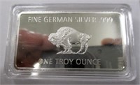 1 Oz German Silver Bar