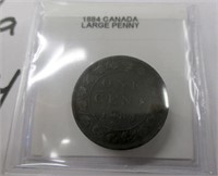 1884 Canada Large Penny