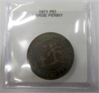 1871 PEI Large Penny