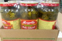 Case of Mezzetta Deli Sliced Hot Jalapeno Peppers