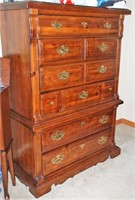 Thomasville Pine 6 drawer High Dresser