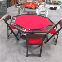 Game table w/4 chairs