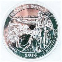Coin 5 OZ Silver Theodore Roosevelt 2016