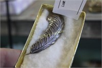 STERLING QUILL PIN