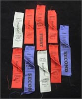 1930's and 1940's Field Day Awards Ribbons