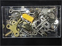 Large Lot of Early Clock Keys