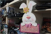 EASTER WELCOME SIGN