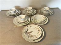 Chesterfield Haviland Limoges fine china set  22pc