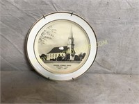 1958 Immanual Lutheran Church Collectors plate