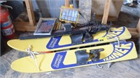 Lot of miscellaneous and skis