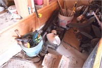 Lot of tools and building materials