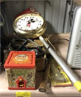 Mickey clock and miscellaneous