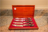 Lexus Steak Knives in fitted box