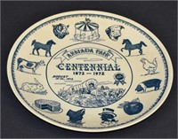1972 Armada Fair Centennial Plate Armada, MI