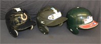 3 Baseball Batting Helmets