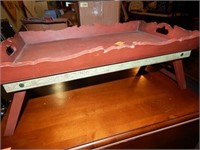 Wood Tray w/Folding Legs - Like Bed Tray