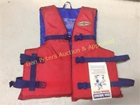 NEW Adult size life jacket