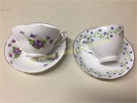 Stanley, Royal Vale tea cup pair