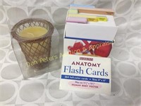 Candle, Anatomy flash cards