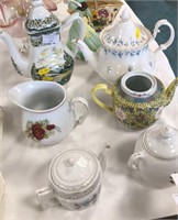 Collection teapots